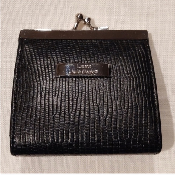 NWT! Laura Biagiatti Genuine Leather Coin Purse - Picture 2 of 9